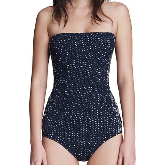 NWT Rag & Bone blue multi Aster Bodysuit in size 2. Brand new and never worn. - Picture 5 of 7